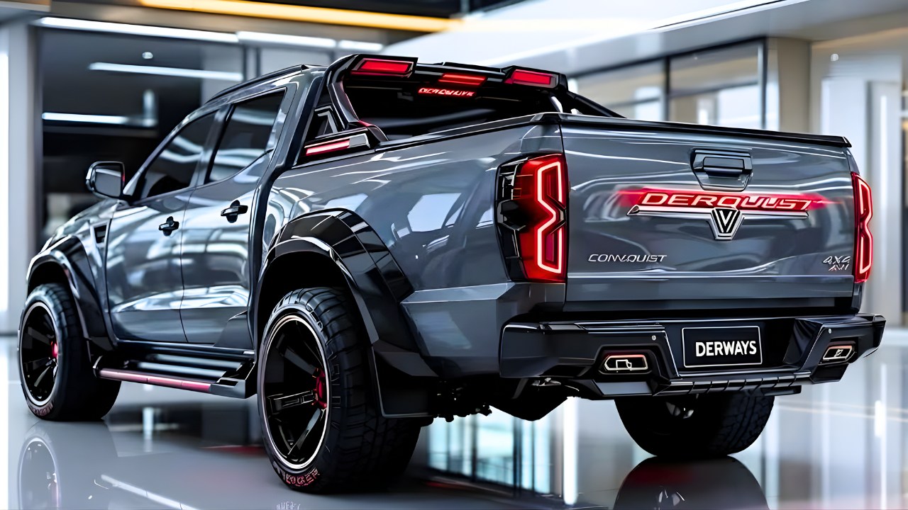 Derways Z2B Pickup Delivers Raw Muscle, Hardcore Off-Road Grip, Relentless Performance