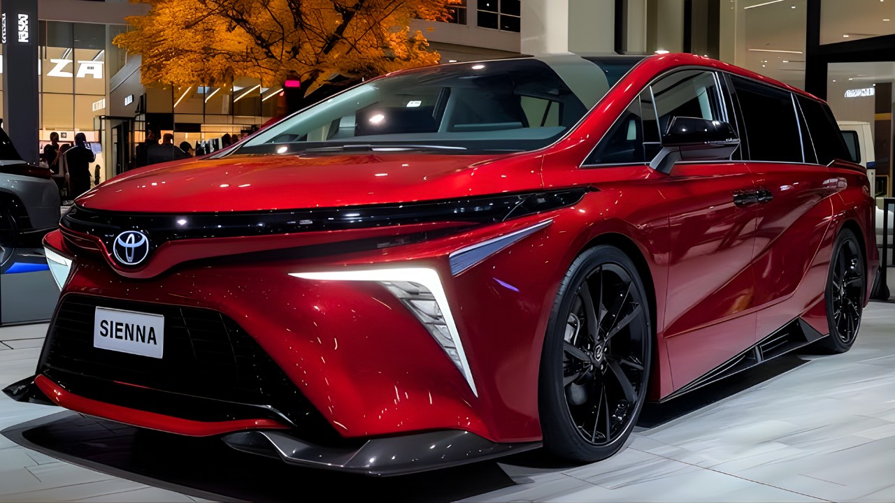 Toyota Sienna 2026 Unveiled: Better Comfort, Hybrid Efficiency, Next-Gen Safety